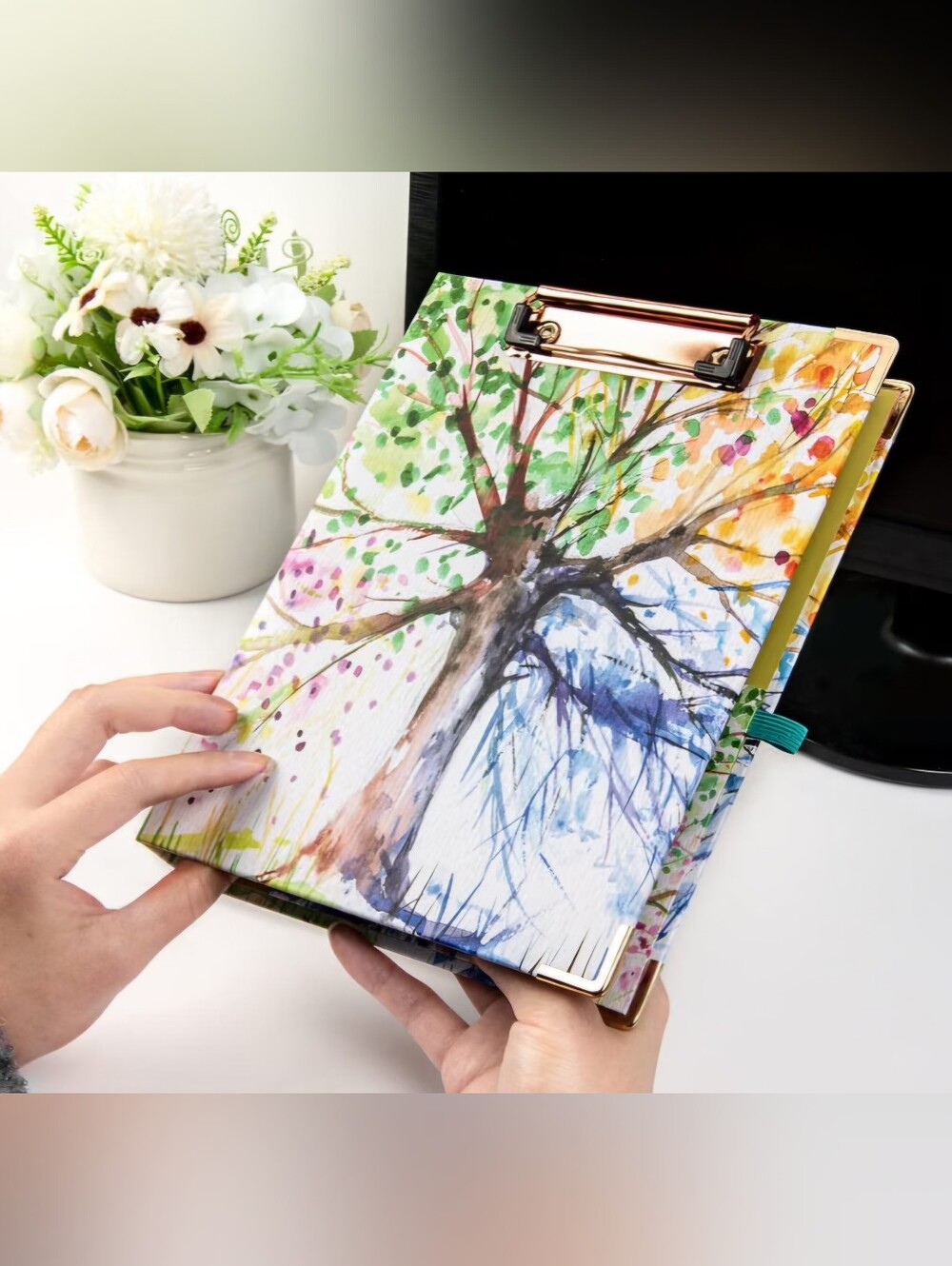 Artistic 3 Ring Binder With dividers